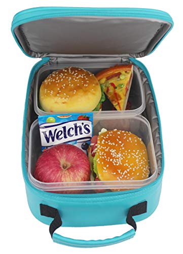 Kids Lunch Box Boy Insulated Lunch Bag Game Leather Thermal Lunch bag for  School Insulated Cooler Bag Game Lunch Boxes